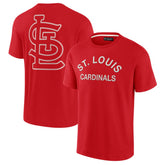 St. Louis Cardinals Fanatics Unisex Elements Super Soft Short Sleeve T-Shirt - Red T-shirts