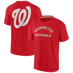 Washington Nationals Fanatics Unisex Elements Super Soft Short Sleeve T-Shirt - Red T-shirts