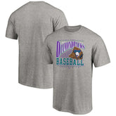 Arizona Diamondbacks Cooperstown Collection Winning Time T-Shirt - Heather Gray T-shirts