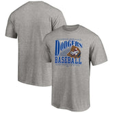 Los Angeles Dodgers Cooperstown Collection Winning Time T-Shirt - Heather Gray T-shirts