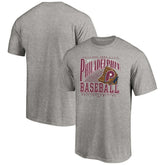Philadelphia Phillies Cooperstown Collection Winning Time T-Shirt - Heather Gray T-shirts