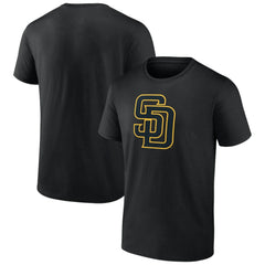 San Diego Padres Rough Diamond T-Shirt - Black T-shirts