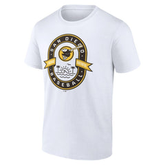 San Diego Padres Glory Bound Friar Faithful T-Shirt - White T-shirts