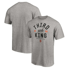 San Francisco Giants Heater T-Shirt - Heather Gray T-shirts
