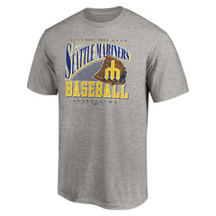 Seattle Mariners Cooperstown Collection Winning Time T-Shirt - Heather Gray T-shirts