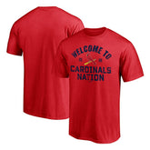St. Louis Cardinals Hometown Collection Long Ball T-Shirt - Red T-shirts