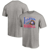 Texas Rangers Cooperstown Collection Winning Time T-Shirt - Heather Gray T-shirts