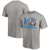 Toronto Blue Jays Cooperstown Collection Winning Time T-Shirt - Heather Gray T-shirts