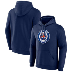 Detroit Tigers Cooperstown Collection Pullover Hoodie - Navy Hoodies