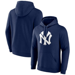 New York Yankees Cooperstown Collection Pullover Hoodie - Navy Hoodies