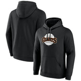 San Francisco Giants Cooperstown Collection Pullover Hoodie - Black Hoodies