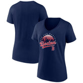 Boston Red Sox Women's One Champion V-Neck T-Shirt - Navy T-shirts