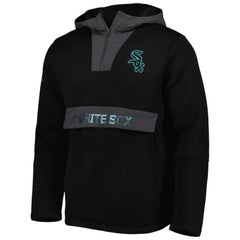 Chicago White Sox Levelwear Ruckus Quarter-Zip Hoodie - Black Hoodies