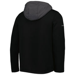 Cleveland Guardians Levelwear Ruckus Quarter-Zip Hoodie - Black Hoodies