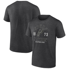 San Antonio Spurs The Extras T-Shirt Charcoal