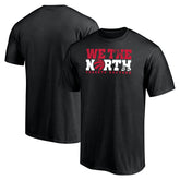 Toronto Raptors Push Ahead T-Shirt Black