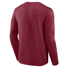 Cleveland Cavaliers Let's Go Long Sleeve T-Shirt Garnet