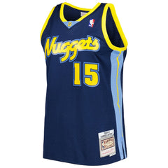 NBA Carmelo Anthony Denver Nuggets Hardwood Classics Swingman Jersey sale - Navy