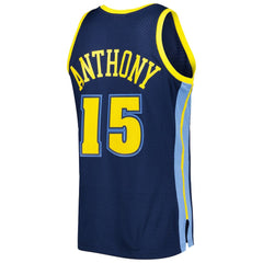 NBA Carmelo Anthony Denver Nuggets Hardwood Classics Swingman Jersey sale - Navy