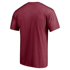 NHL Colorado Avalanche Hometown Collection Push Ahead T-Shirt - Burgundy