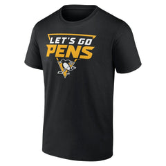 NHL Pittsburgh Penguins Ice Cluster T-Shirt - Black