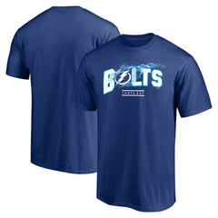 NHL Tampa Bay Lightning Hometown Collection Push Ahead T-Shirt - Blue