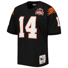 NFL Ken Anderson Cincinnati Bengals 1981 Authentic Throwback Retired Player Jersey - Black for sale