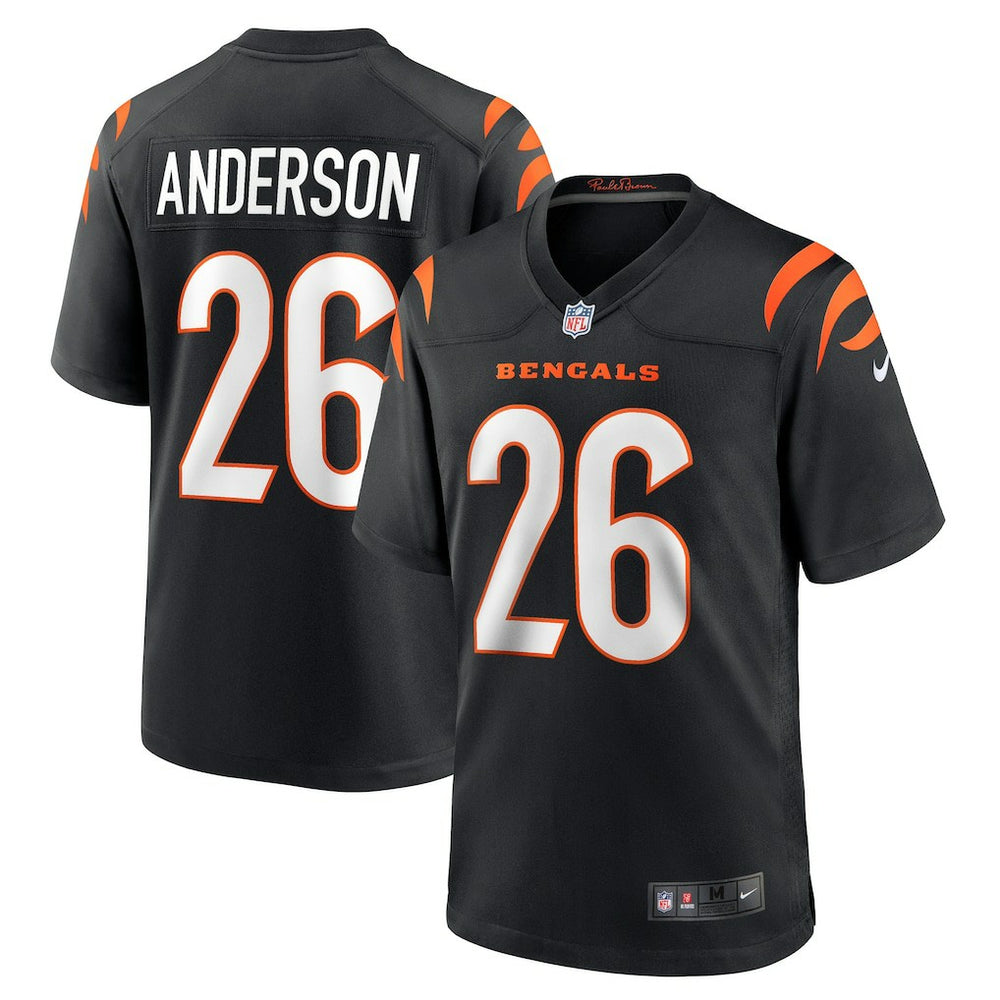 NFL Tycen Anderson Cincinnati Bengals Game Player Jersey - Black