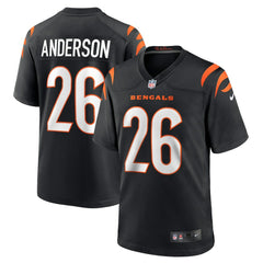 NFL Tycen Anderson Cincinnati Bengals Game Player Jersey - Black