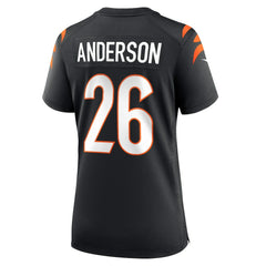 NFL Tycen Anderson Cincinnati Bengals Women's Game Player Jersey - Black