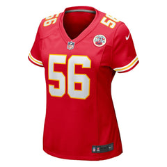 NFL George Karlaftis Kansas City Chiefs Women's Game Player Jersey - Red