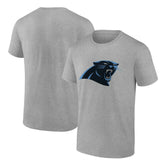 Carolina Panthers Primary Logo T-Shirt Heather Gray