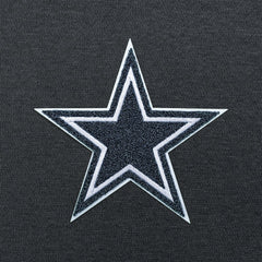 Dallas Cowboys Antigua Victory Chenille Pullover Hoodie Charcoal