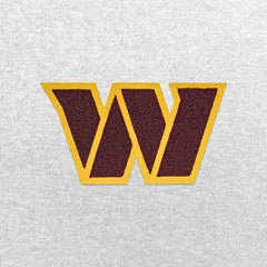 Washington Commanders Antigua Victory Chenille Pullover Hoodie White