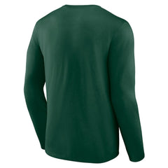Athletics Wordmark Long Sleeve T-Shirt - Green T-shirts