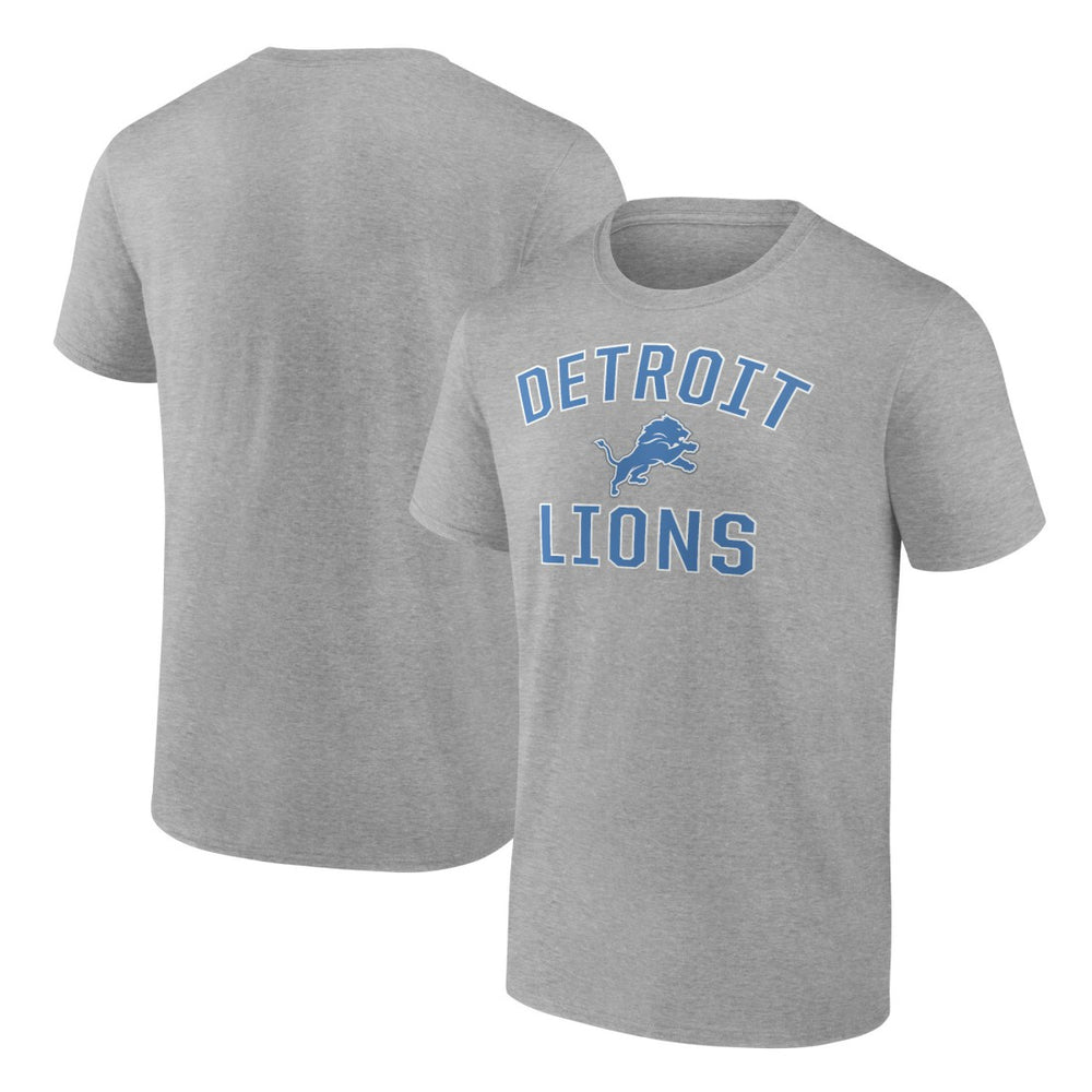 Detroit Lions Victory Arch T-Shirt Heather Gray
