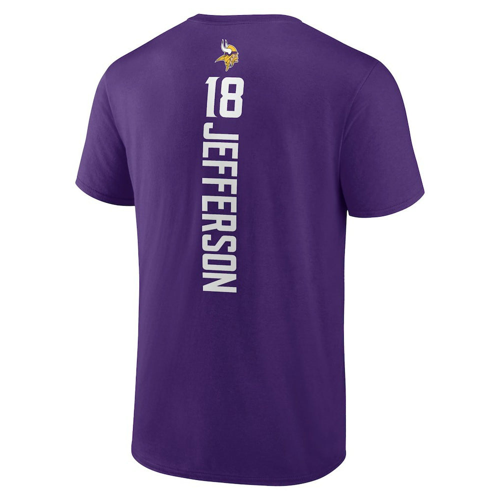 Justin Jefferson Minnesota Vikings Playmaker T-Shirt Purple