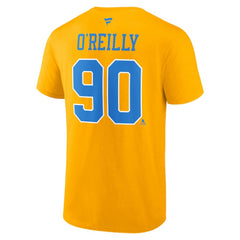 NHL Ryan O'Reilly St. Louis Blues Fanatics Special Edition 2.0 Name & Number T-Shirt - Yellow