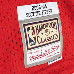 NBA Scottie Pippen Chicago Bulls Hardwood Classics 2003-04 Swingman Jersey sale - Red