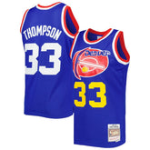 David Thompson Denver Nuggets Hardwood Classics 1975/76 Swingman Jersey Royal