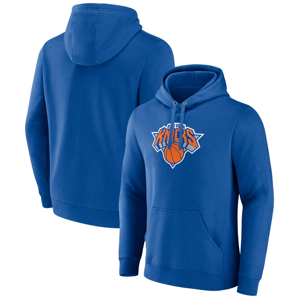 New York Knicks Logo Pullover Hoodie Royal