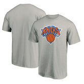 New York Knicks Logo T-Shirt Heather Gray