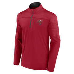 Tampa Bay Buccaneers Defender Half-Zip Top Red