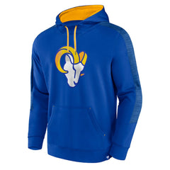 Los Angeles Rams Defender Evo Pullover Hoodie Royal