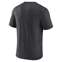 New York Jets Divided Warp Tri-Blend T-Shirt Heather Charcoal