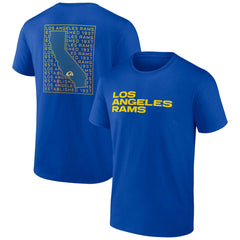 Los Angeles Rams Home Field Advantage T-Shirt Royal
