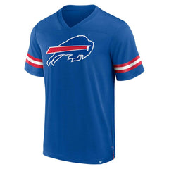 Buffalo Bills Jersey Tackle V-Neck T-Shirt Royal
