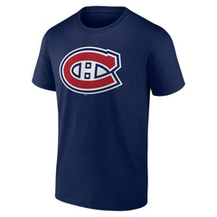NHL Montreal Canadiens Logo T-Shirt - Navy