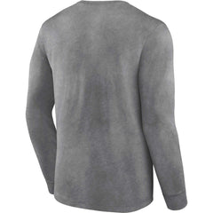 Tampa Bay Buccaneers Washed Primary Long Sleeve T-Shirt Heather Charcoal