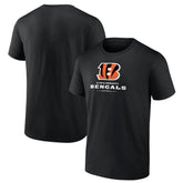 Cincinnati Bengals Team Lockup T-Shirt Black